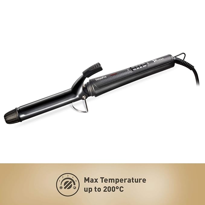 Syska HC750 SalonPro Hair Curler (Black) Syska HC750 SalonPro Hair Curler (Black)